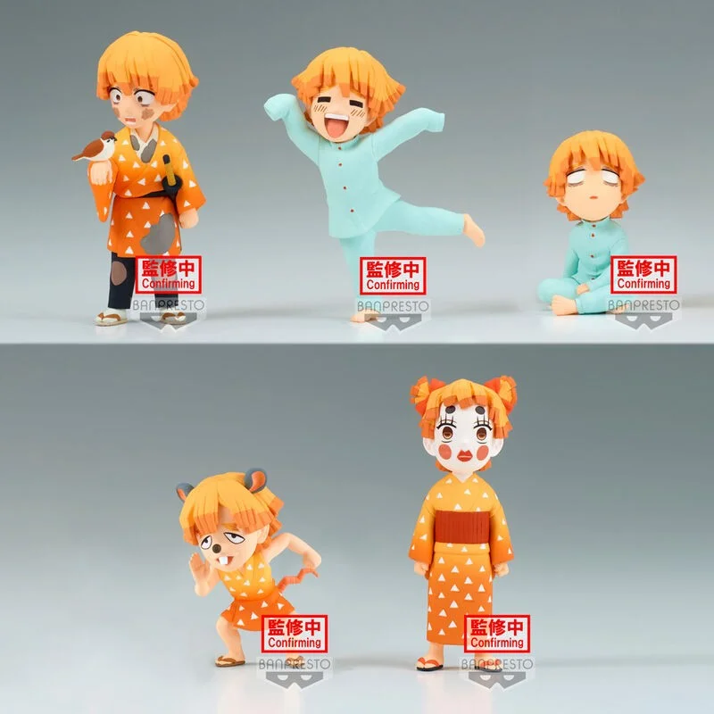 DEMON SLAYER - WCF Zenitsu Agatsuma Collection Figure 7cm - 1 Unidade Aleatória